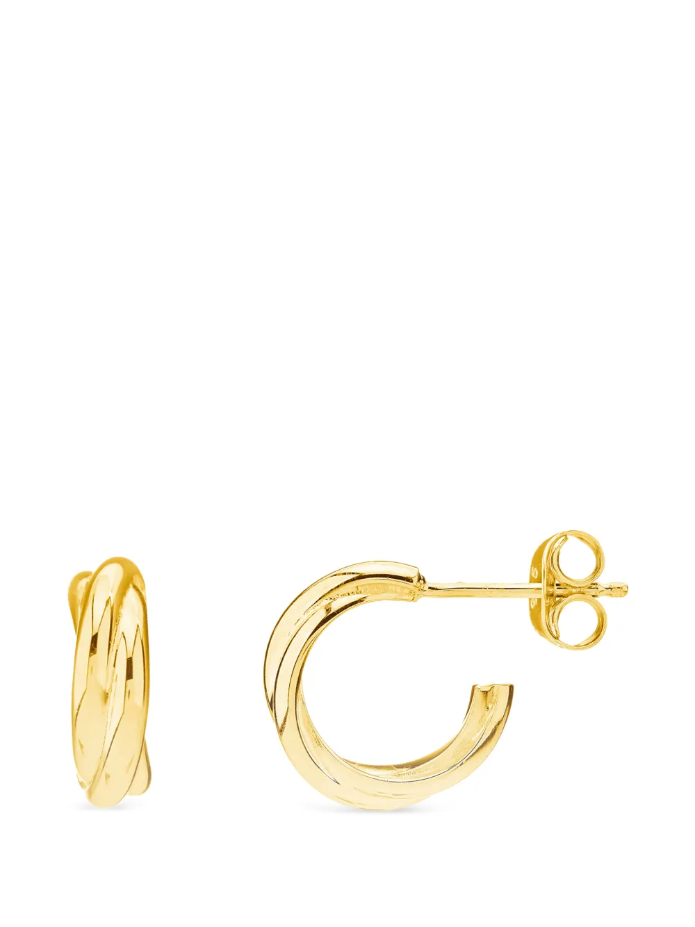 AUREE JEWELLERY mini Knightsbridge triple hoop earrings - Gold