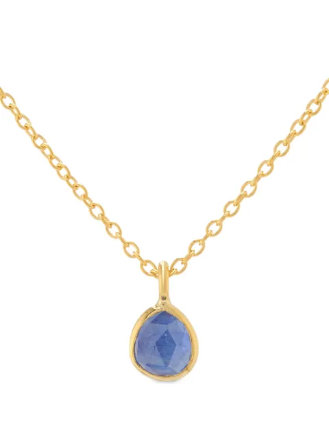 AUREE JEWELLERY collar Manhattan mini con zafiro