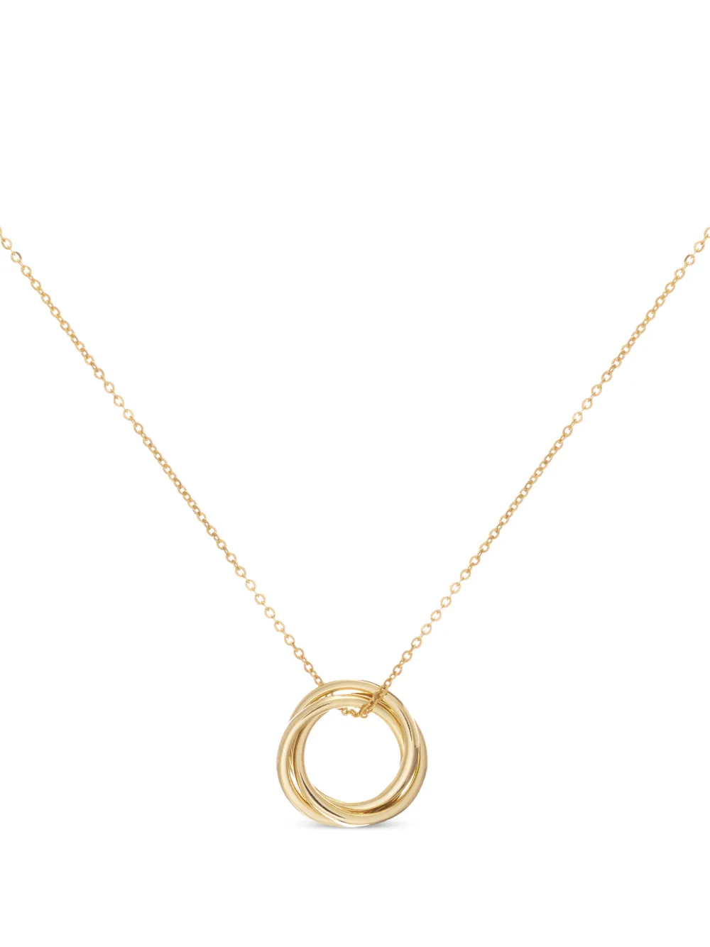AUREE JEWELLERY Knightsbridge Russian wedding ring necklace - Oro