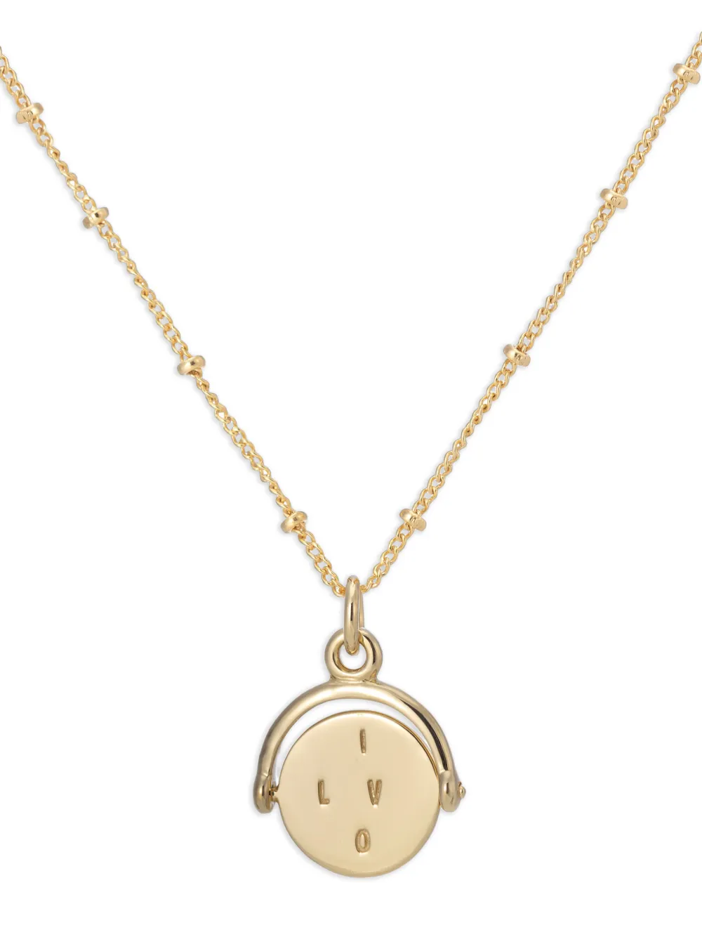 AUREE JEWELLERY Verona spinning pendant - Oro