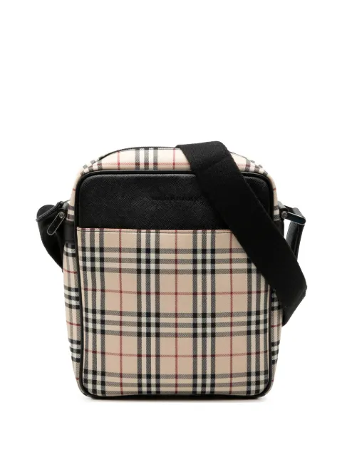 Burberry Pre-Owned 2000-2017 House Check Canvas crossbody bag
