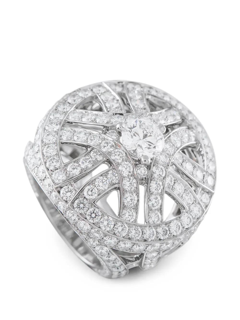 Cartier Nouvelle diamond ring - Silber