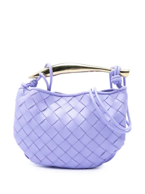Bottega Veneta Pre-Owned 2012-2026 Baby Lambskin Intrecciato Sardine satchel