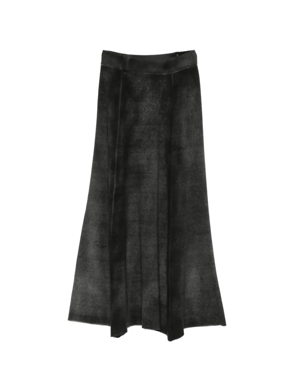 Avant Toi faded-effect midi skirt - Grau