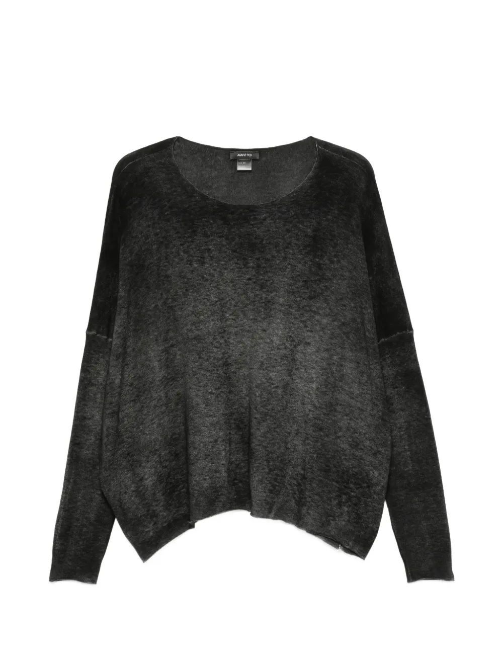 Avant Toi faded-effect sweater - Grigio