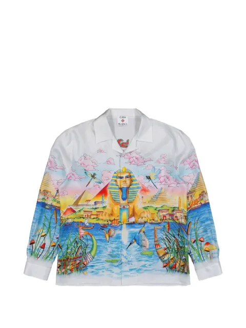 Casablanca Egypt As It Was Cuban-collar shirt