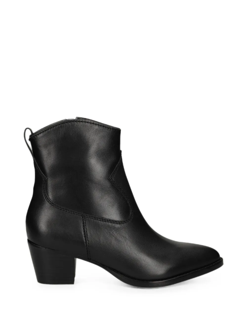 Lauren Ralph Lauren Harpher pointed-toe panelled ankle boots - Nero