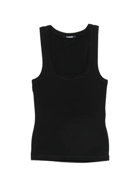 Jacquemus Gros Grain ribbed-knit tank top