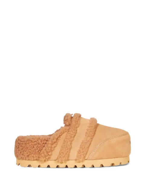 Inuikii Cozy shearling-trim mules