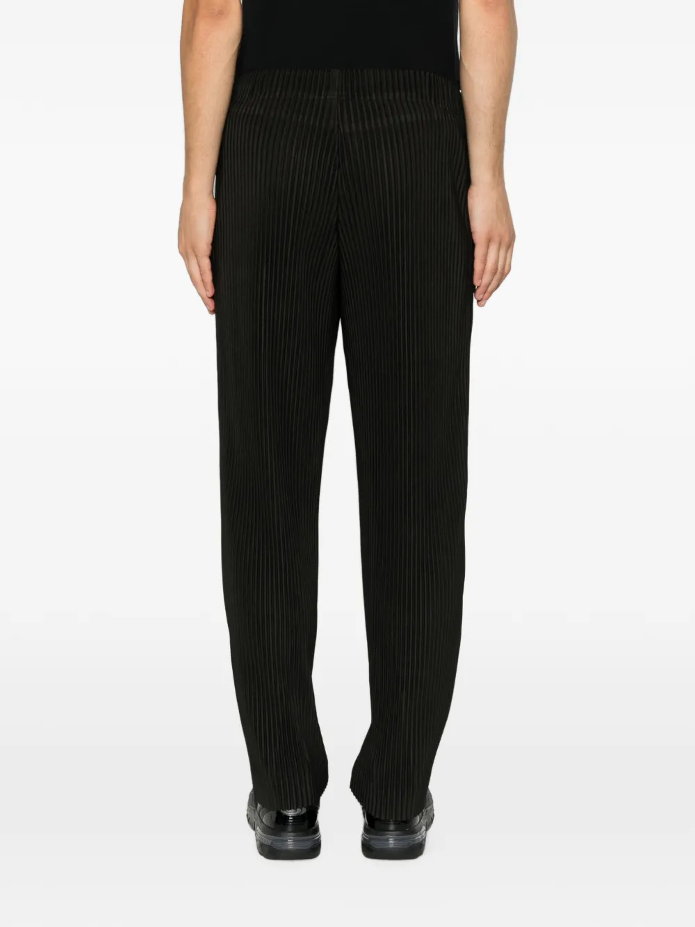 Homme Plissé Issey Miyake Plooibroek met rits-detail Zwart