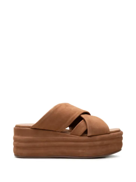 Free People Wanderbay crossover-strap platform sandals
