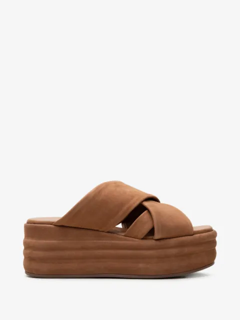 Free People Wanderbay crossover-strap platform sandals