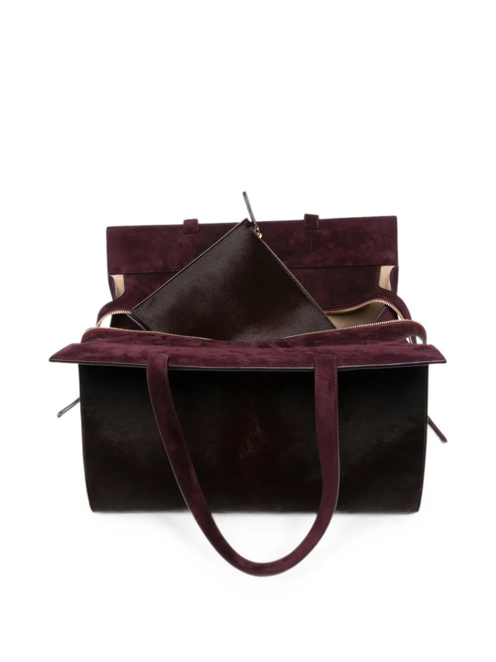 KHAITE Crosby shopper Paars