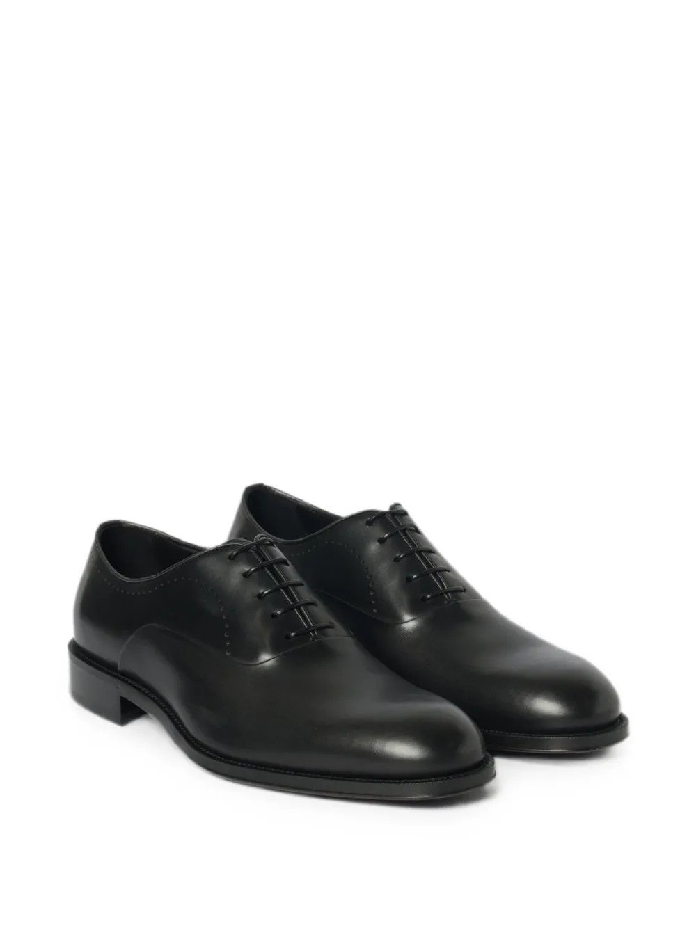 Ferragamo Leren Oxford schoenen Zwart