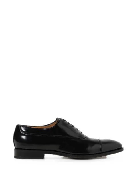 Ferragamo polished leather Oxford shoes