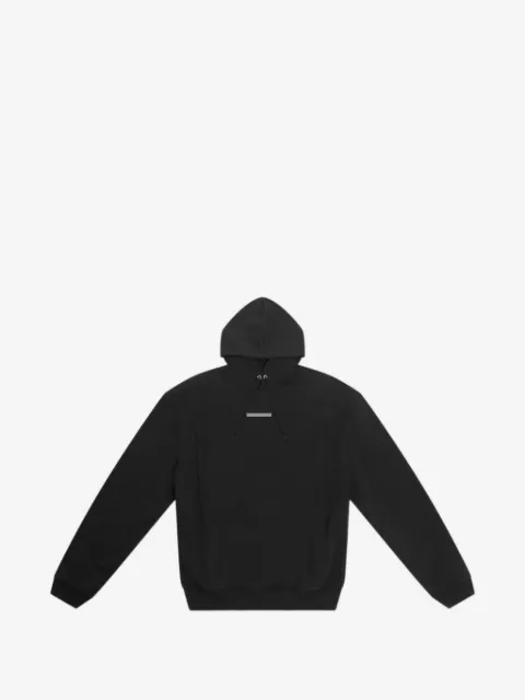 HELIOT EMIL logo-plaque drawstring hoodie