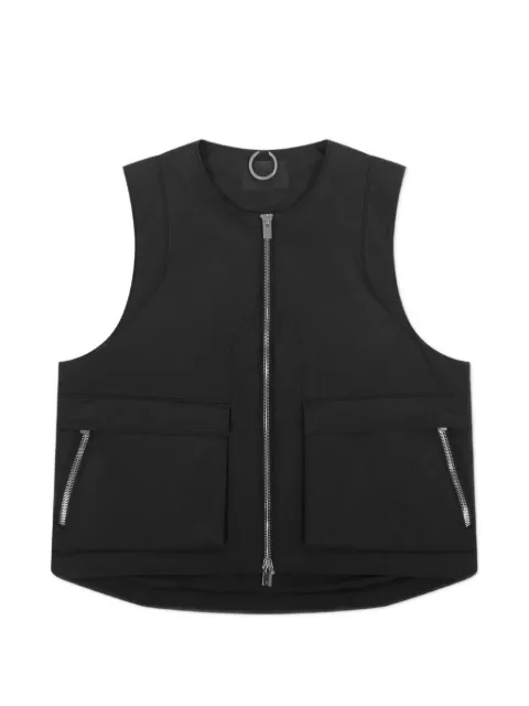 HELIOT EMIL Motility multi-pocket zip-up vest