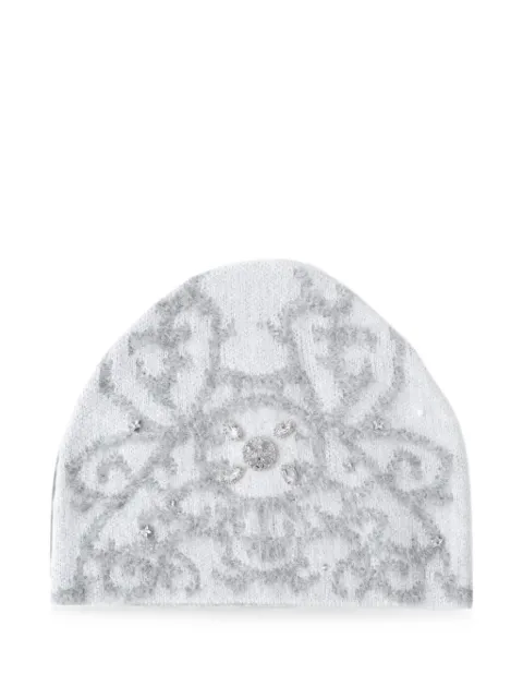 BIRTH OF ROYAL CHILD crystal-embellished beanie hat