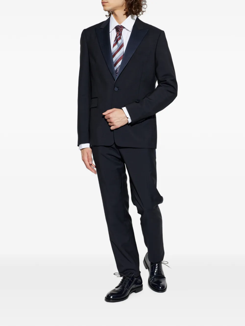 Paul Smith Overhemd met gestreepte manchetten Wit