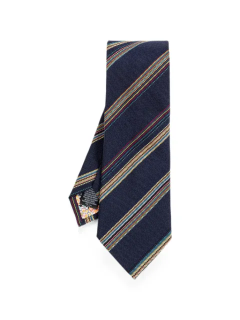 Paul Smith Artist Stripe silk tie