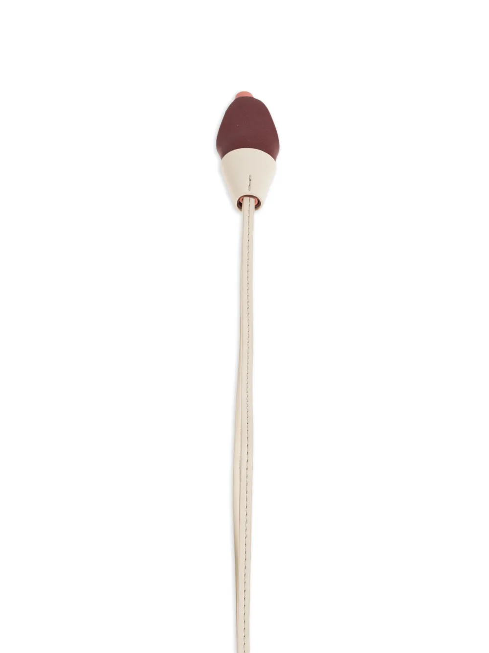 Furla Allegra sleutelhanger met bloemapplicatie Bruin