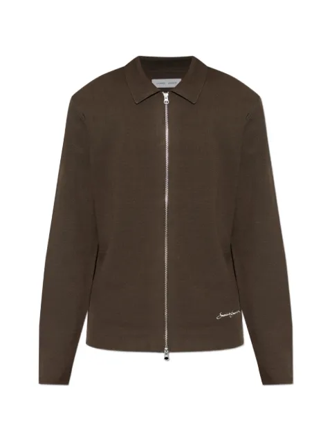 SAMSOE SAMSOE Samatt zip-up polo-collar cardigan