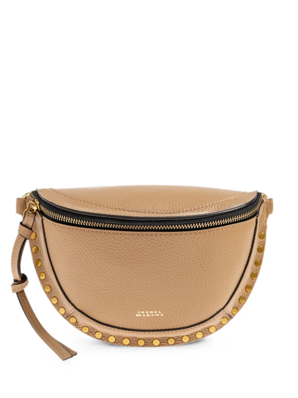 ISABEL MARANT Borsa a spalla Skano in pelle con borchie - Toni neutri