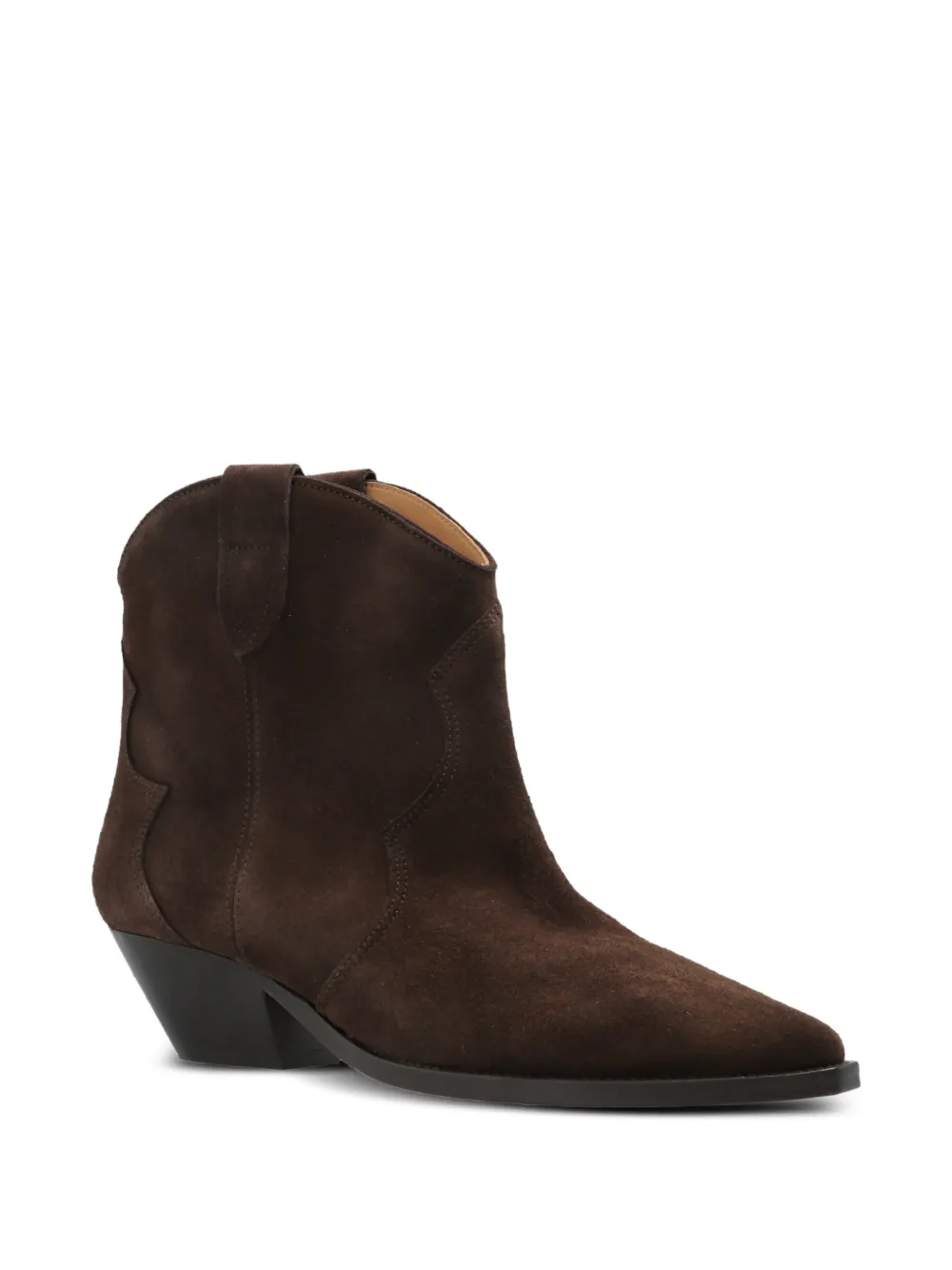 ISABEL MARANT Dewina suede ankle boots Bruin