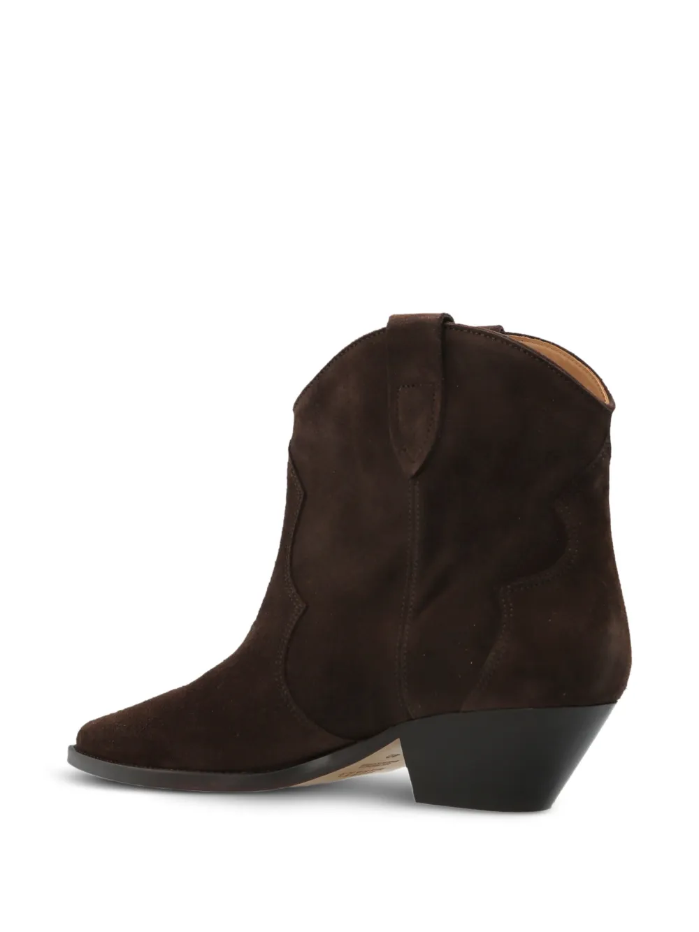 ISABEL MARANT Dewina suede ankle boots Bruin
