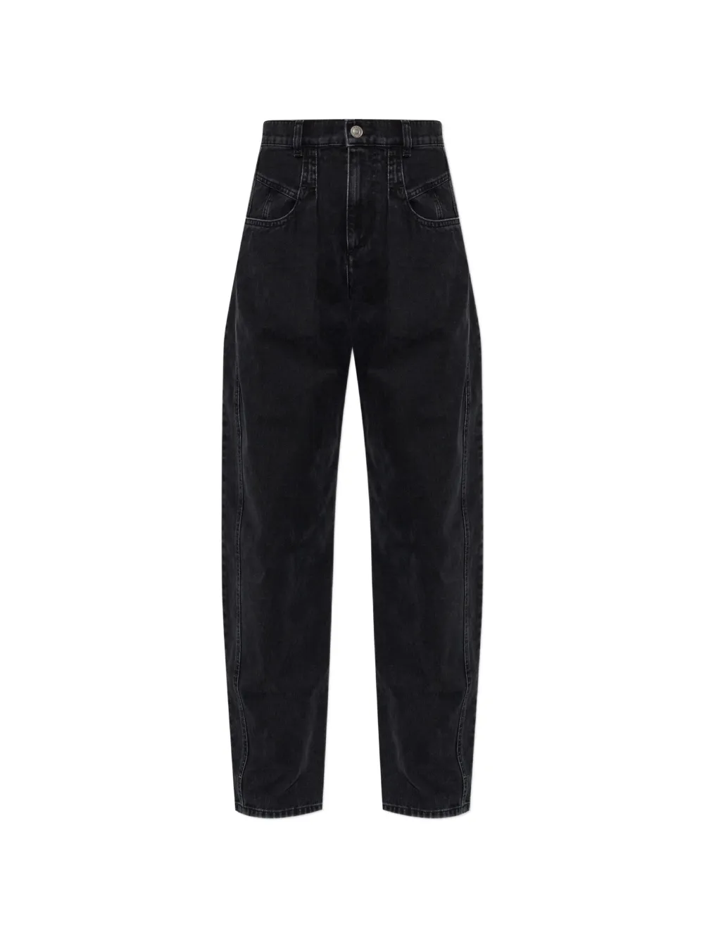 ISABEL MARANT Lisha Tapered-Jeans - Schwarz