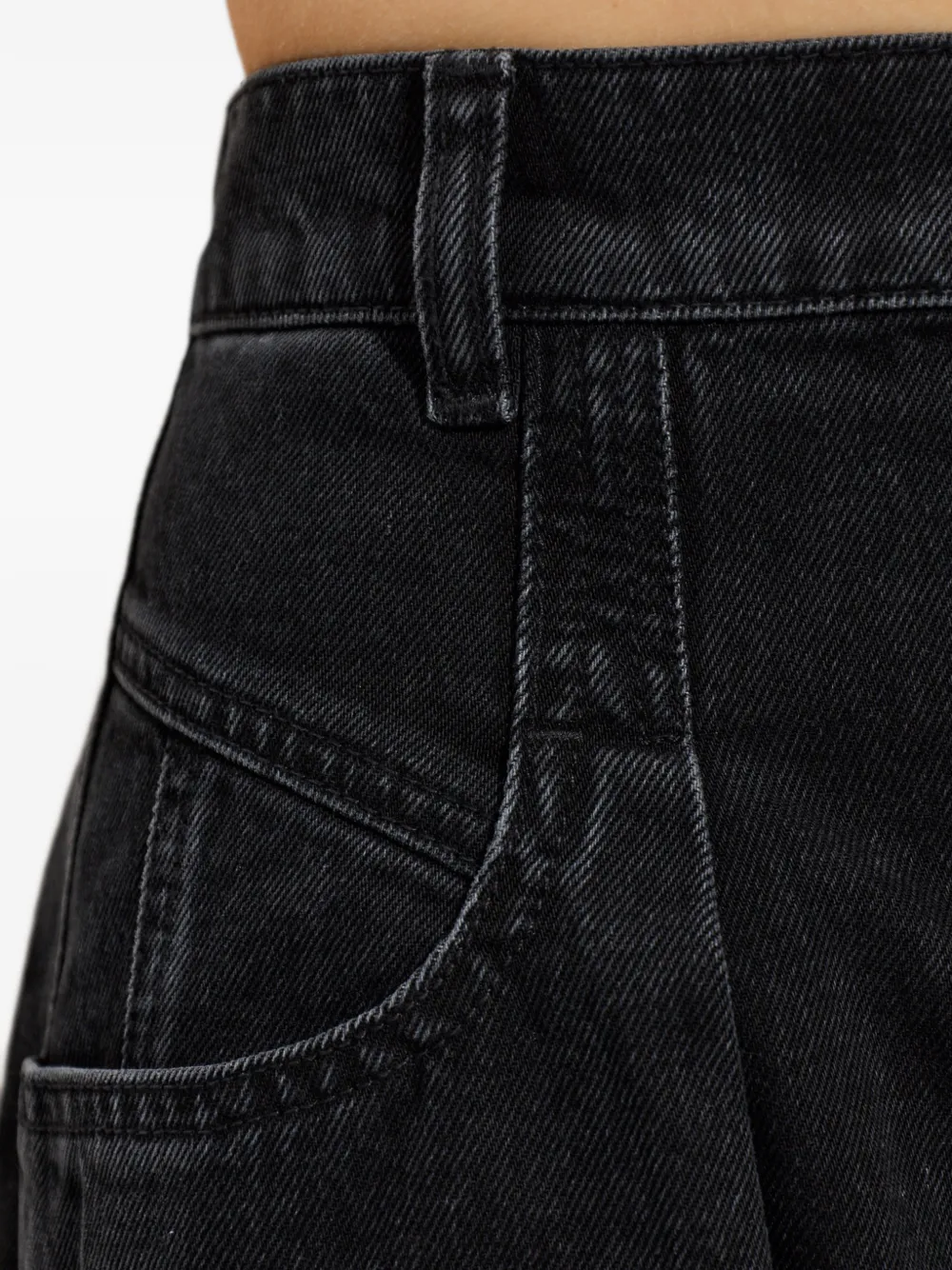 ISABEL MARANT Lisha jeans met toelopende pijpen Zwart
