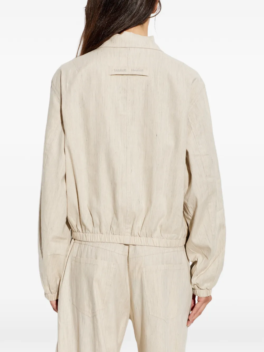 SAMSOE Sabianca jack met rits Beige