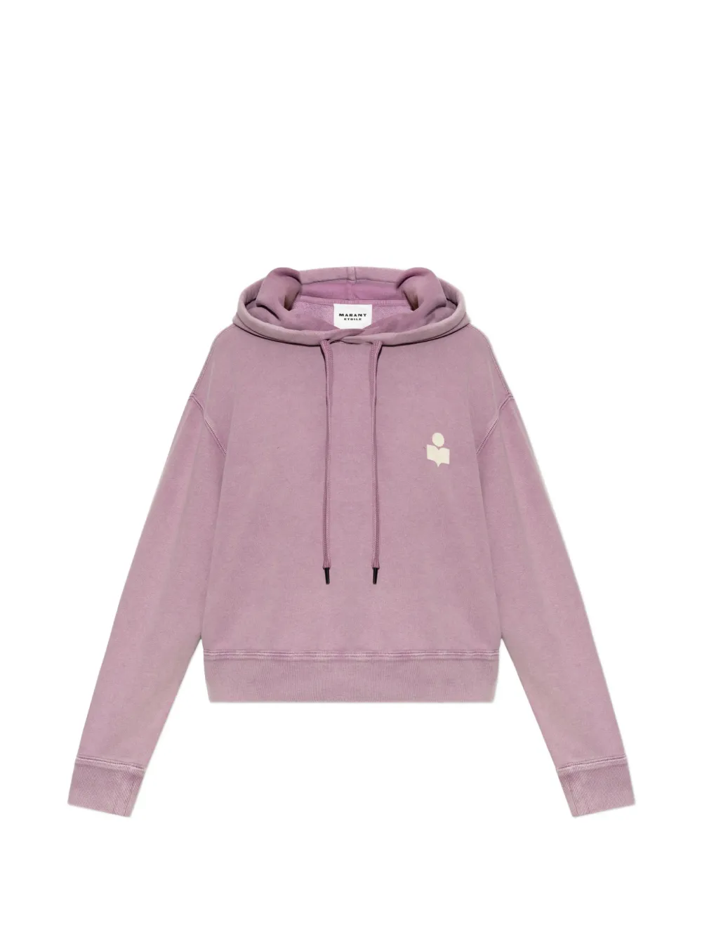 MARANT ÉTOILE Felpa Salmy con coulisse - Viola