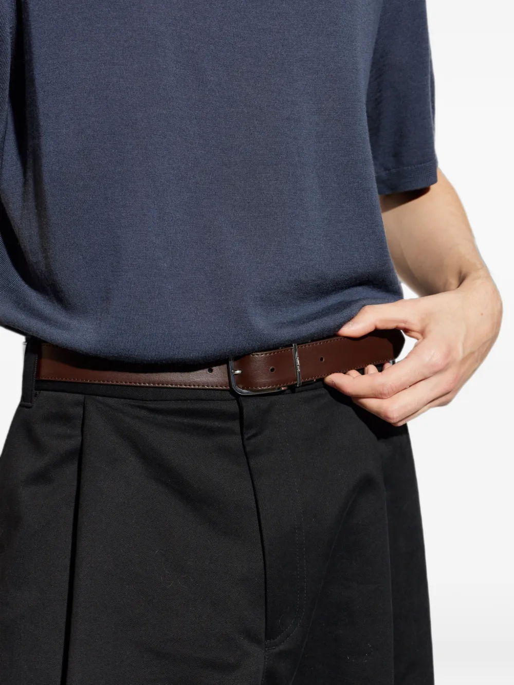 Paul Smith Omkeerbare riem Bruin