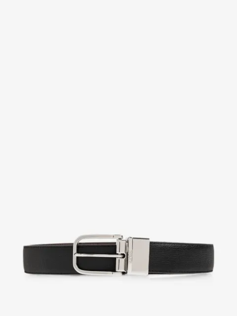 Paul Smith reversible grained leather belt
