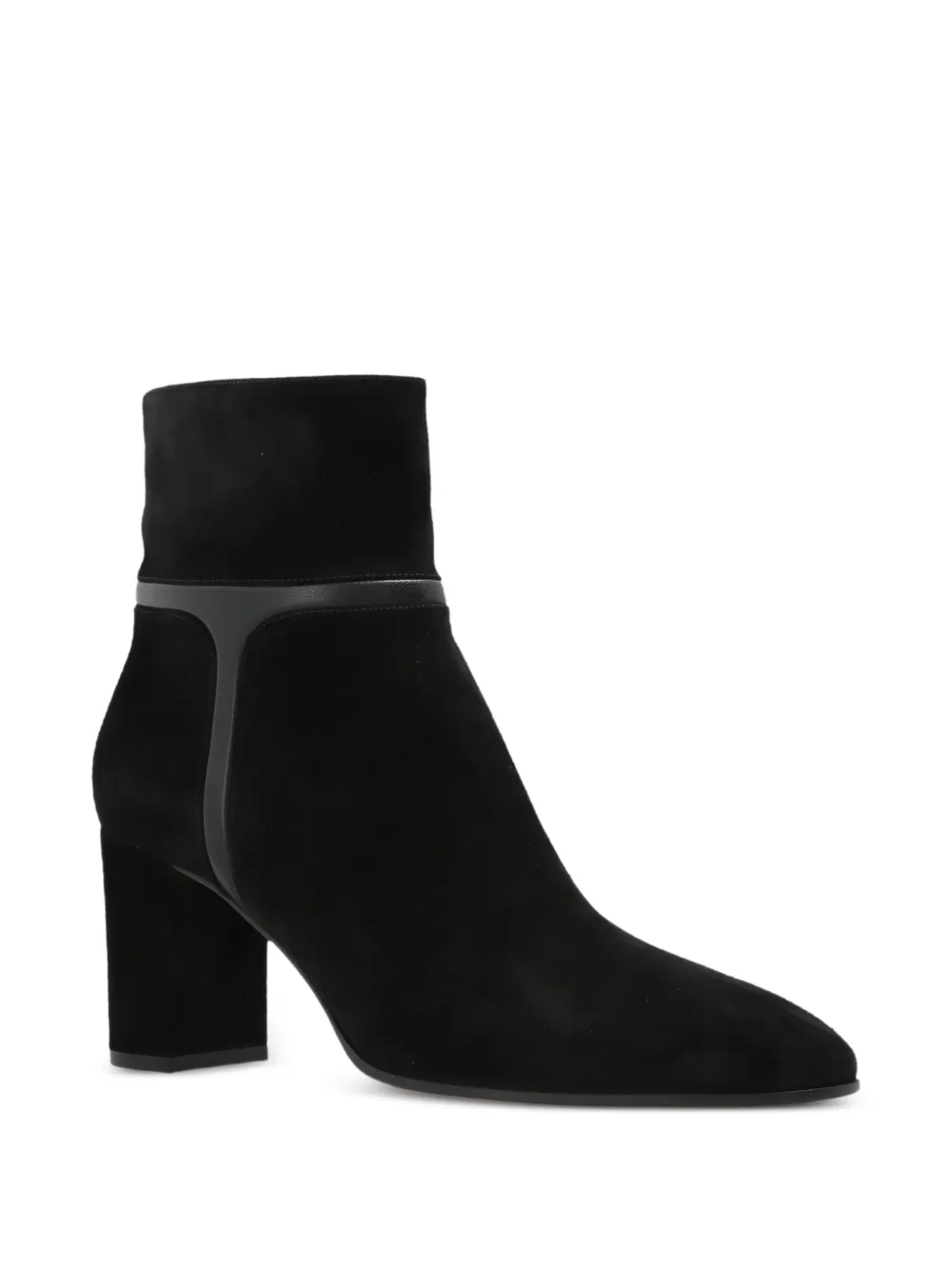 Gianvito Rossi leather ankle boots Zwart
