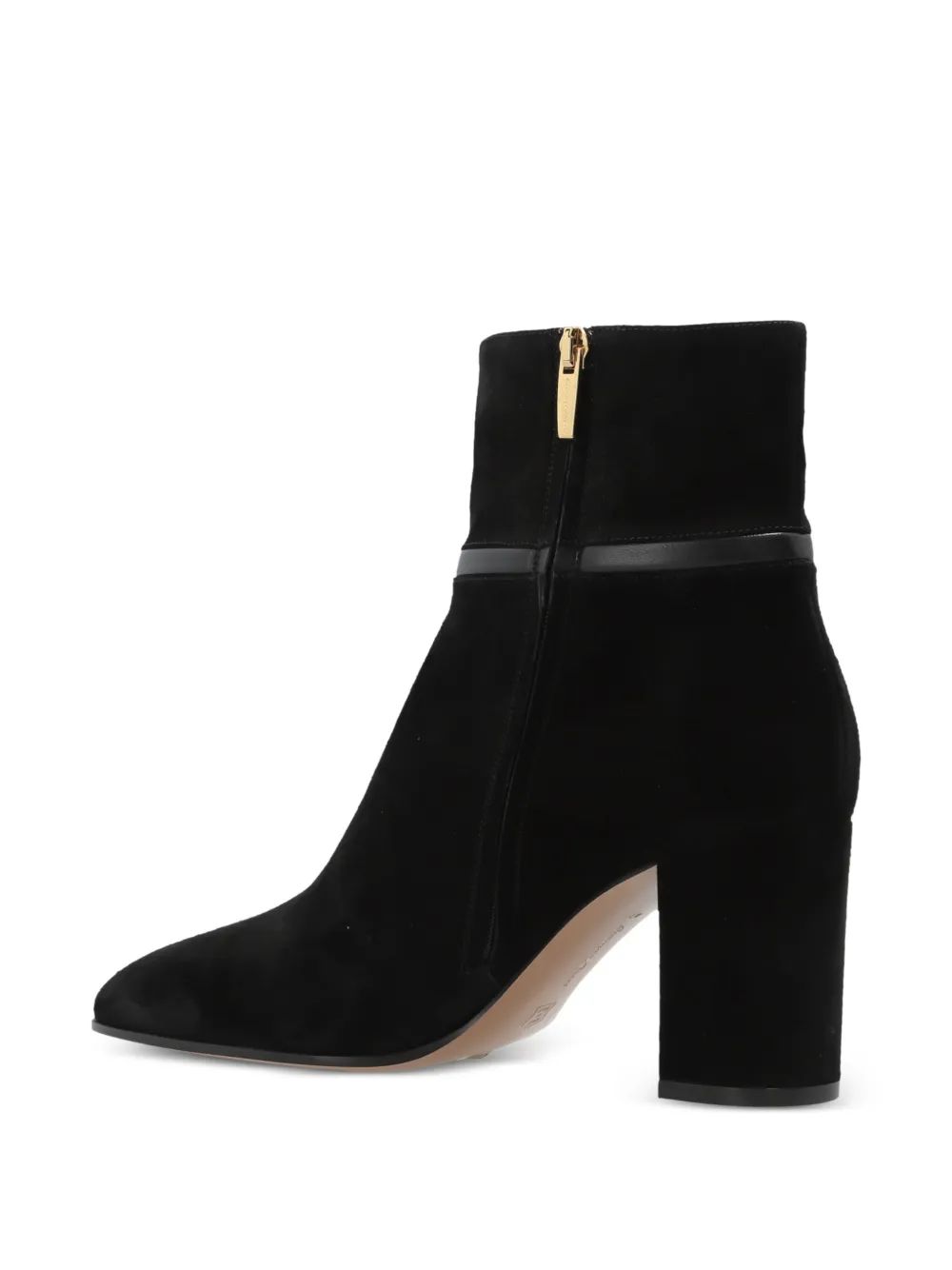 Gianvito Rossi leather ankle boots Zwart