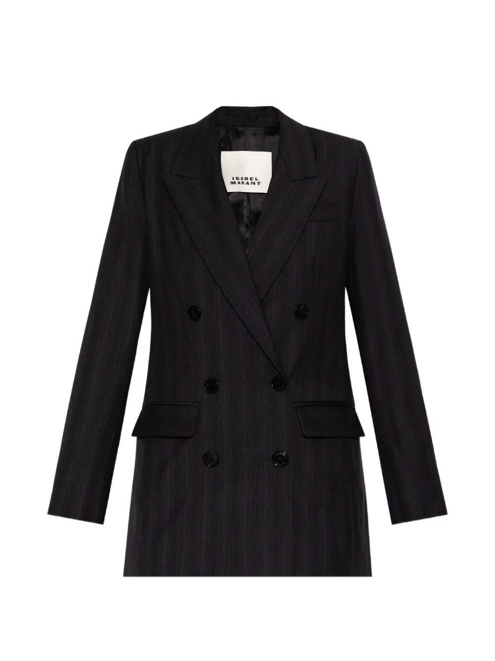 ISABEL MARANT Jevima double-breasted blazer - Nero