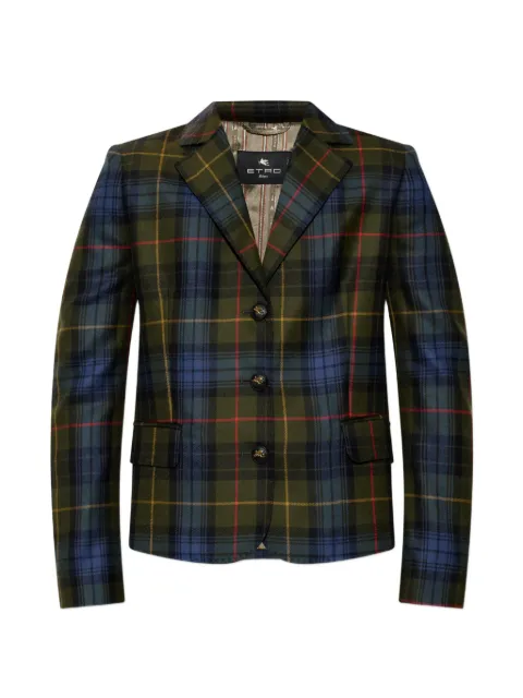 ETRO check-pattern blazer