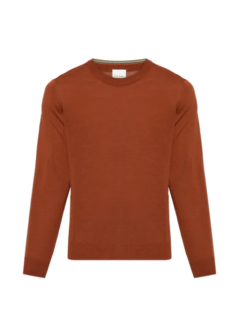 Paul Smith ribbed-trim crewneck sweater