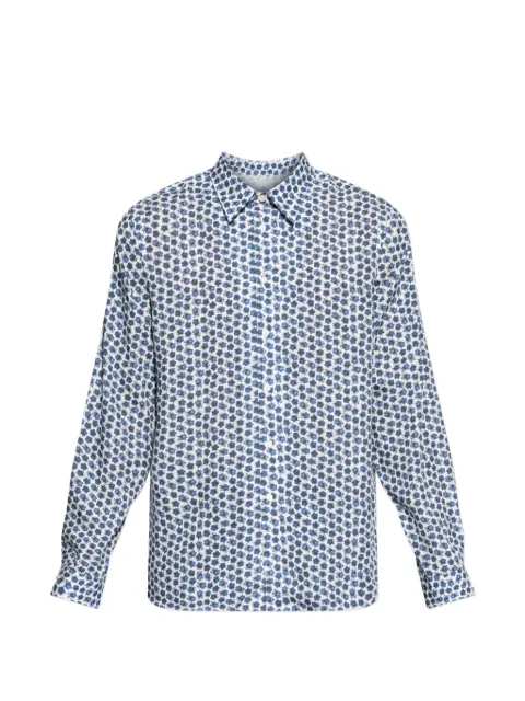 PS Paul Smith Zine Floral printed long-sleeved shirt