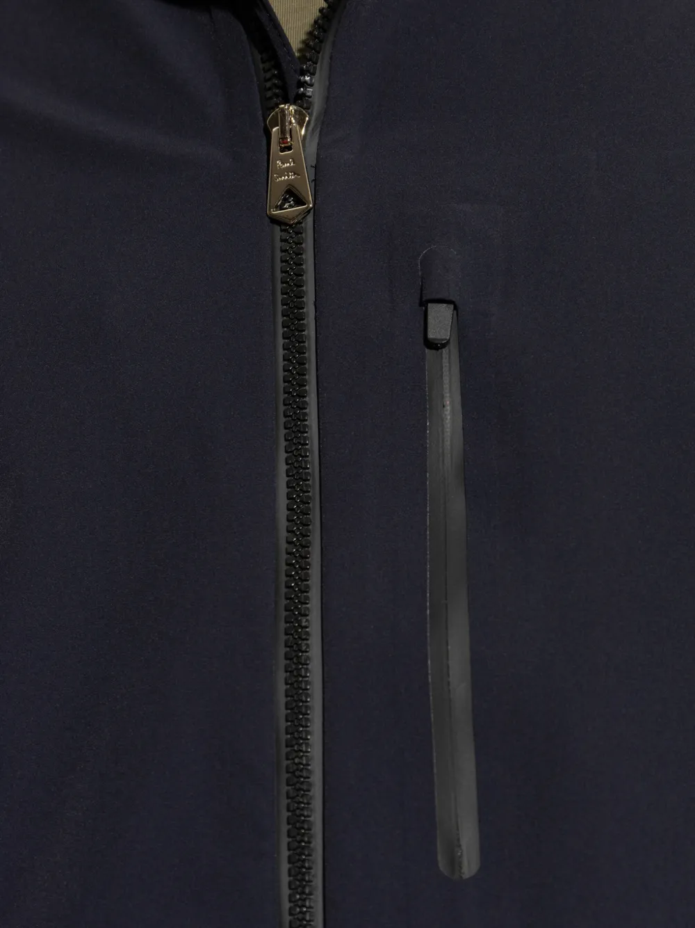 Paul Smith Gelaagd waterproof jack met capuchon Blauw