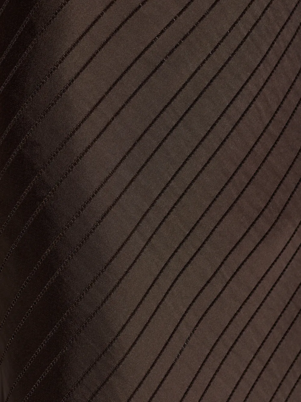 SAMSOE Sagneta maxi-rok met diagonale streep Bruin