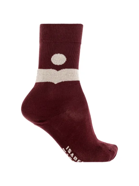 ISABEL MARANT Nesson intarsia-knit socks