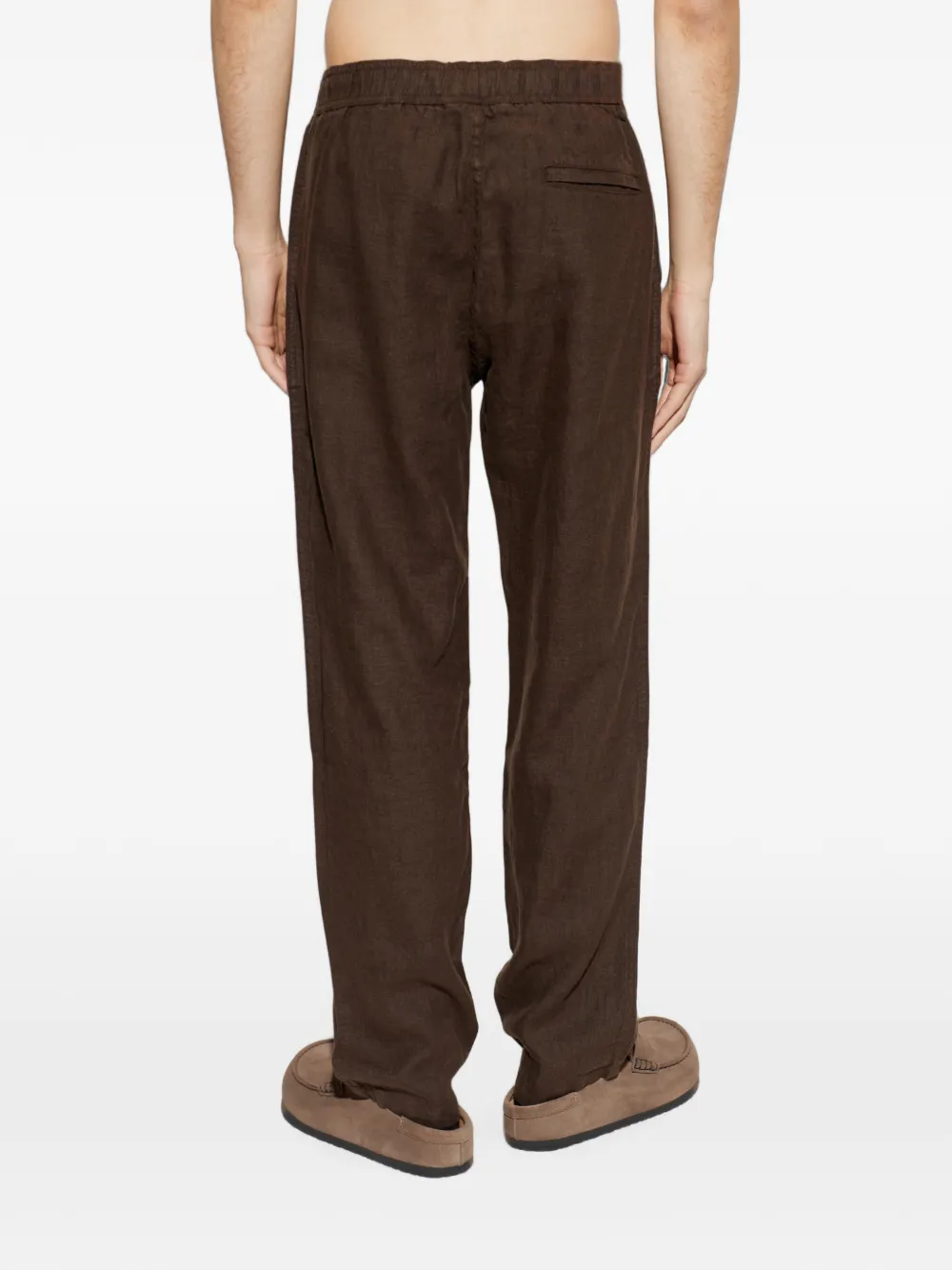SAMSOE Sajabari broek met elastische taille Bruin