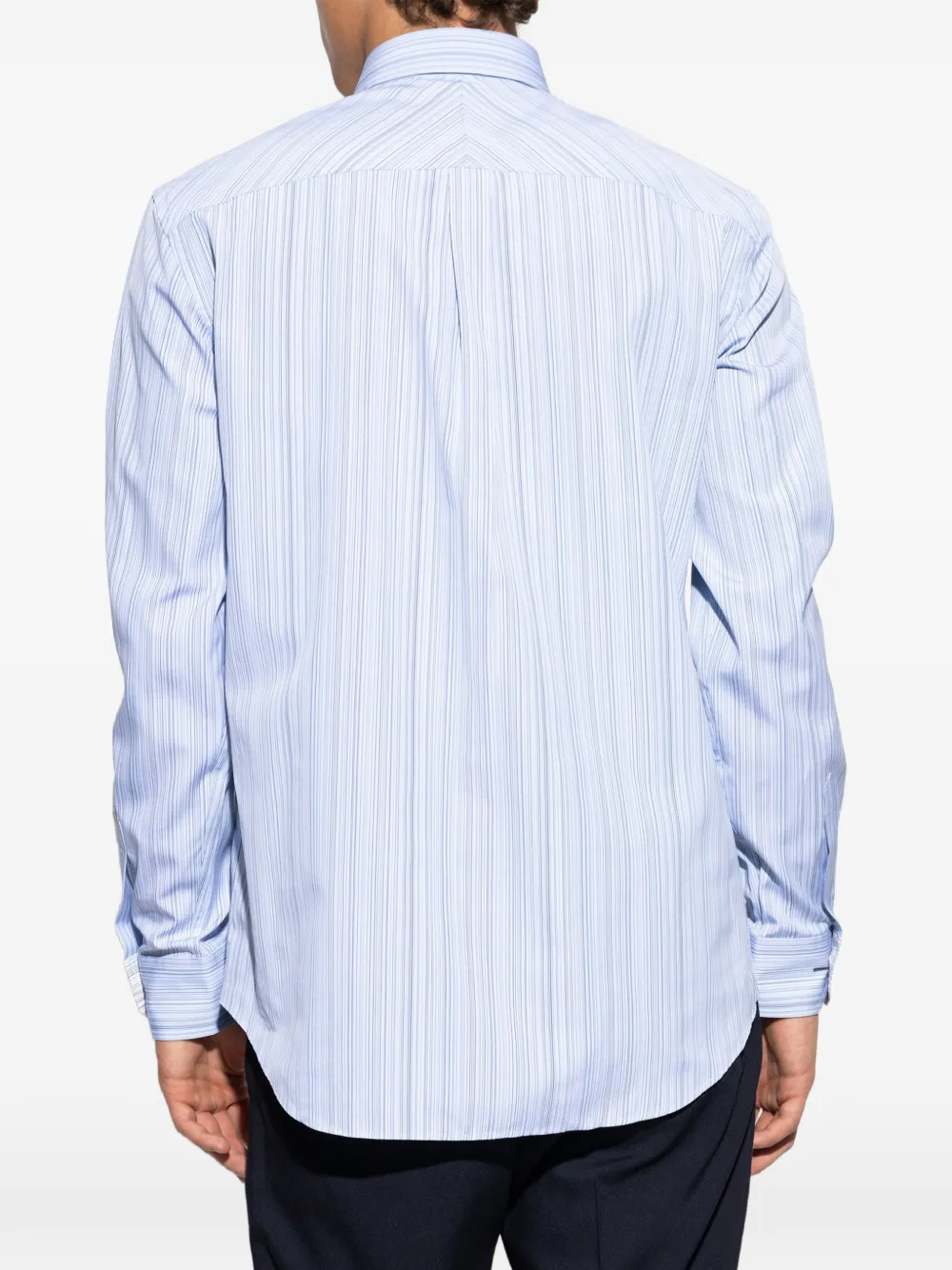 Paul Smith Gestreept overhemd Blauw
