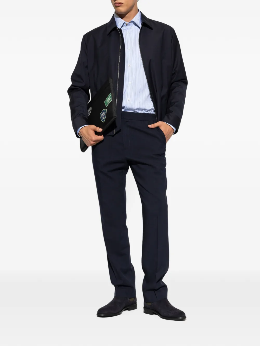 Paul Smith Gestreept overhemd Blauw