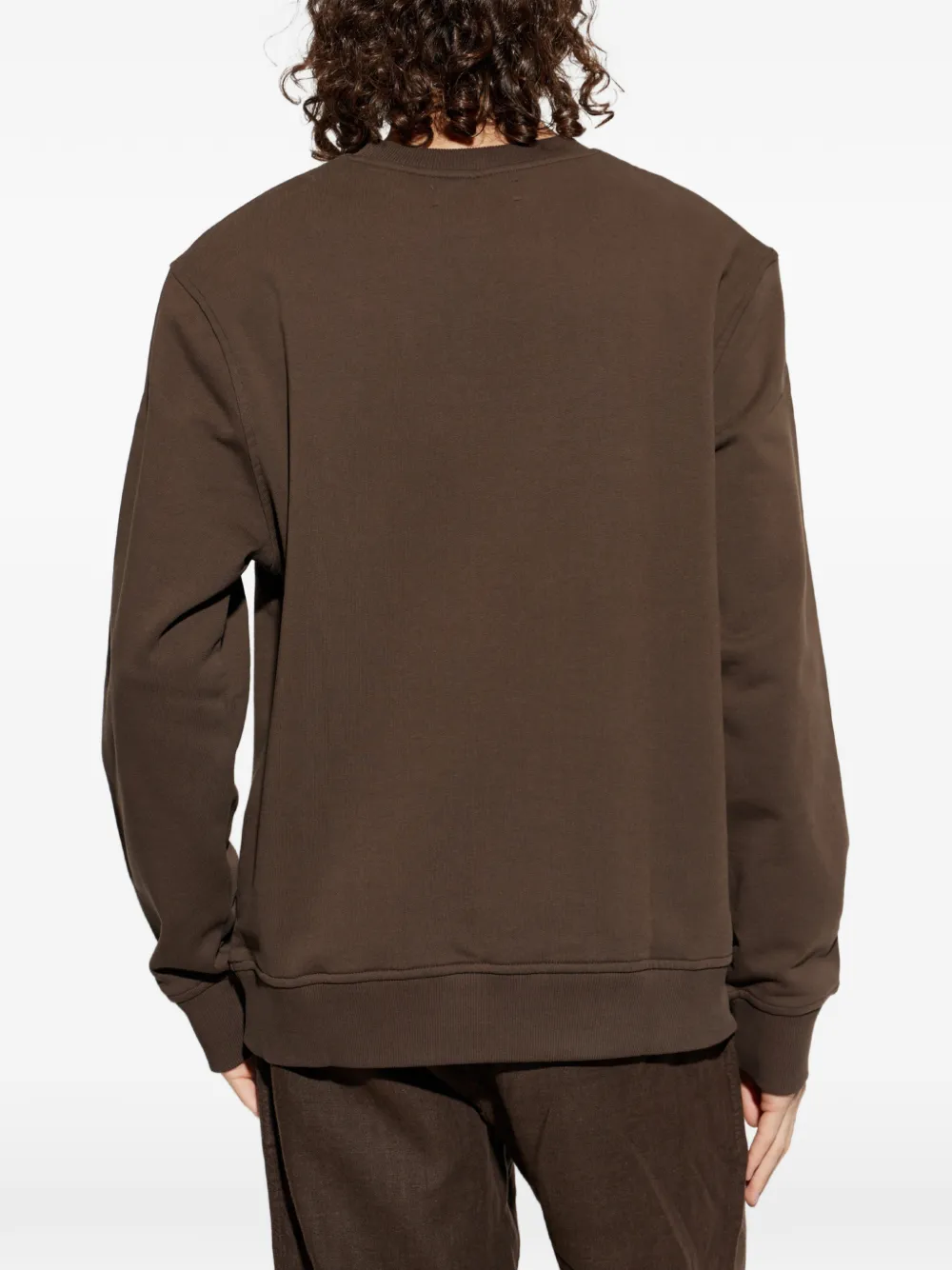 SAMSOE Joel sweater met ronde hals Bruin