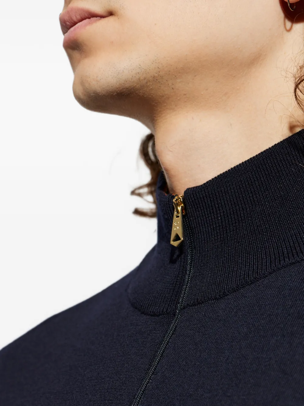 Paul Smith Wollen vest Blauw