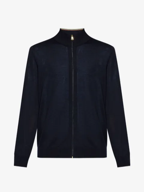 Paul Smith zip-up wool cardigan
